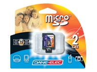 Dane-elec Tarjeta De Memoria Flash - 2 Gb - Microsd